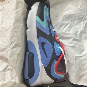 Nike Kids Sneakers in Blue, Black, and Red